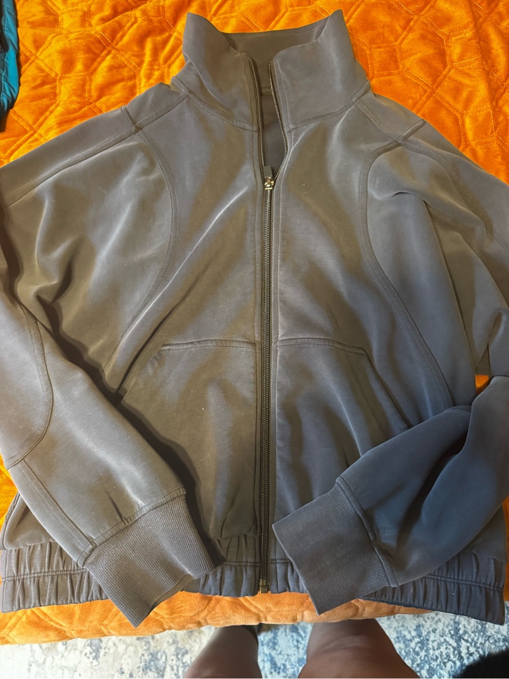 Lululemon Dark black Full-Zip Jacket